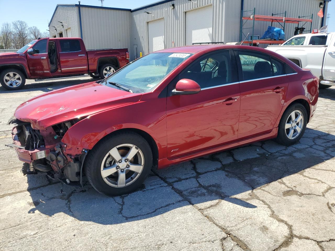 2014 Chevrolet Cruze 1LT, VIN 1G1PC5SB4E7149570 — Front end
