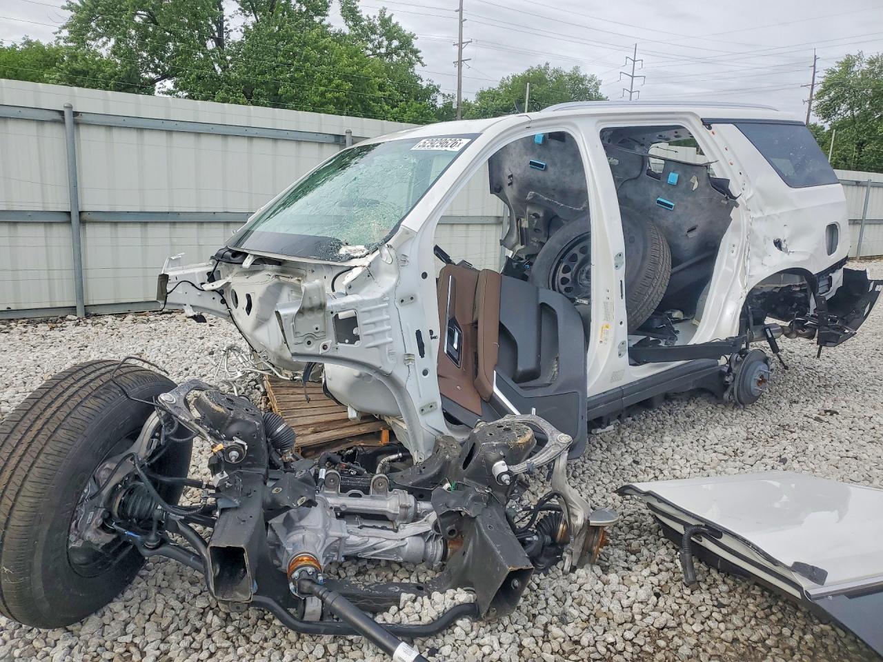 2025 Chevrolet Tahoe High Country, VIN 1GNS6TRL0SR336663 — Stripped