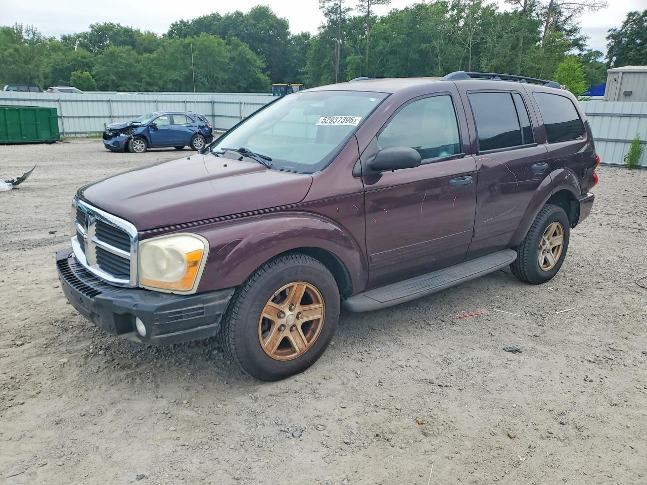 2004 Dodge Durango SLT, VIN 1D4HD48K14F186576 — Front end