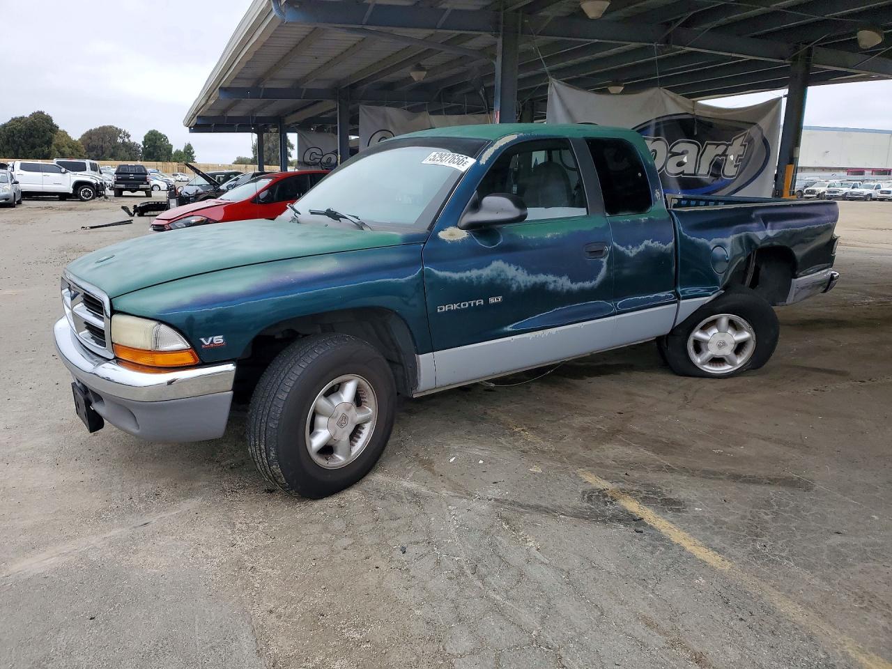 1997 Dodge Dakota, VIN 1B7GL23X7VS147275 — Зад