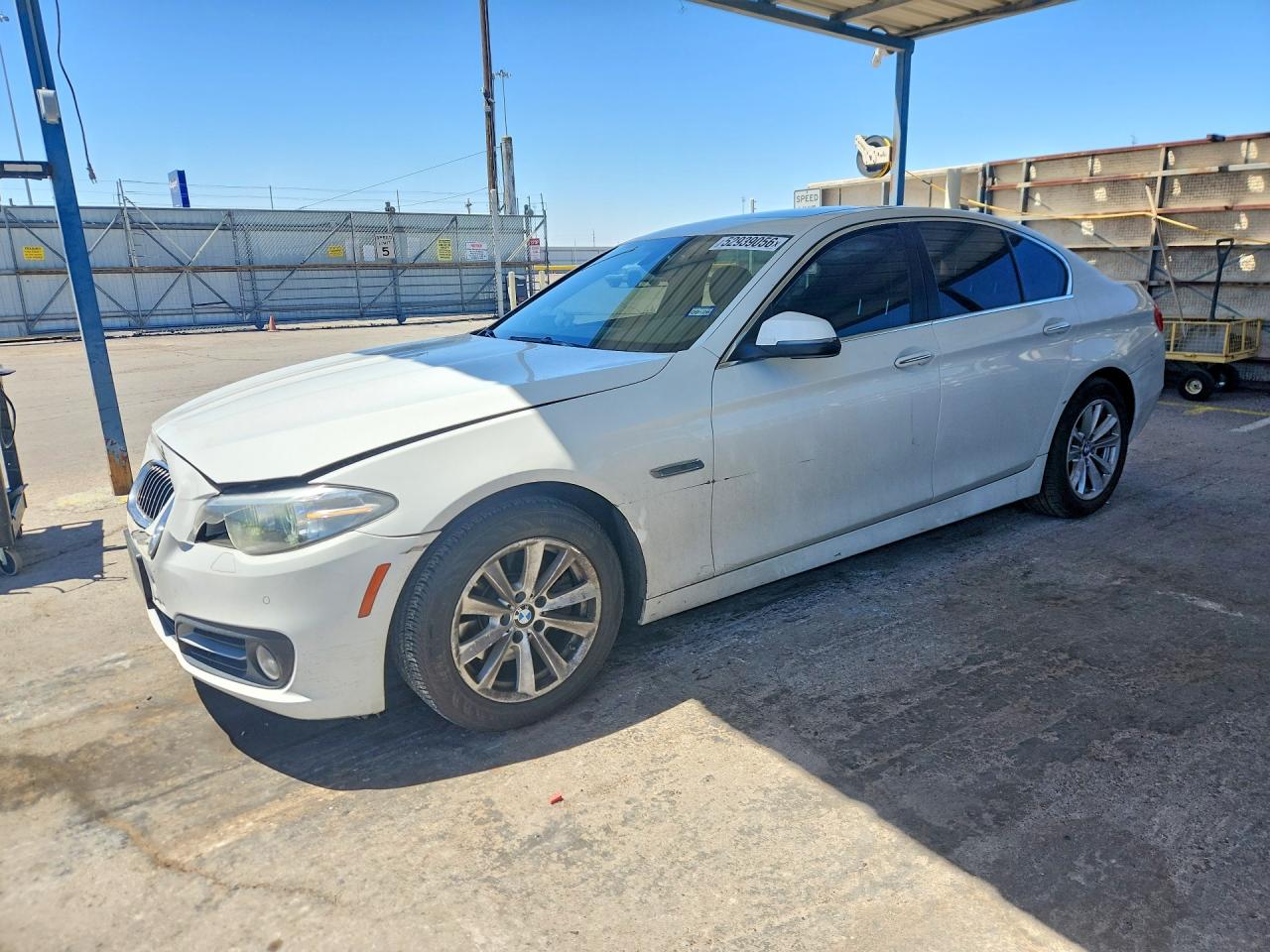 2016 BMW 5 Series 528i, VIN WBA5A5C59GG350524 — Front end
