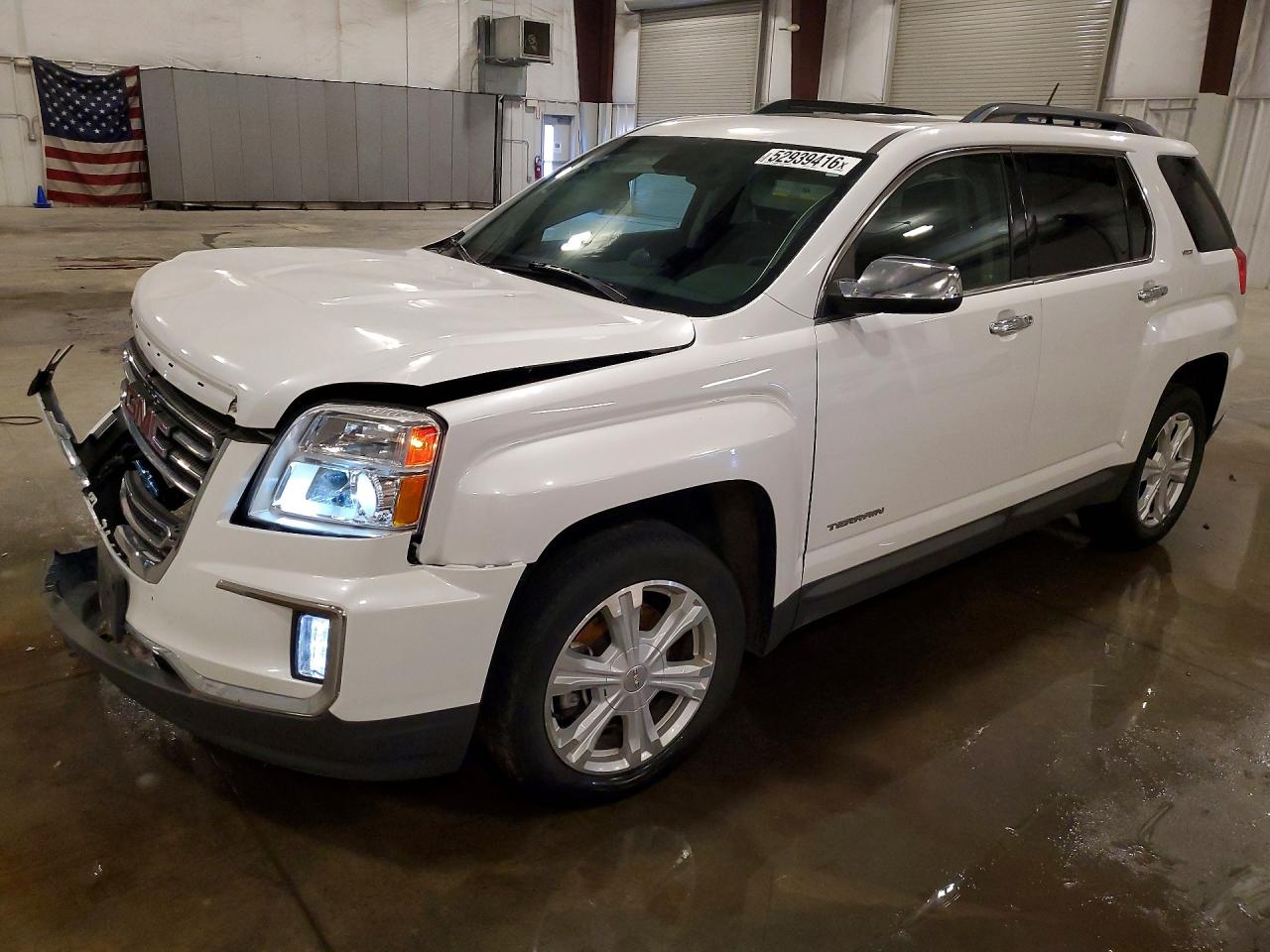2016 GMC Terrain SLT, VIN 2GKFLUE38G6221380 — Front end