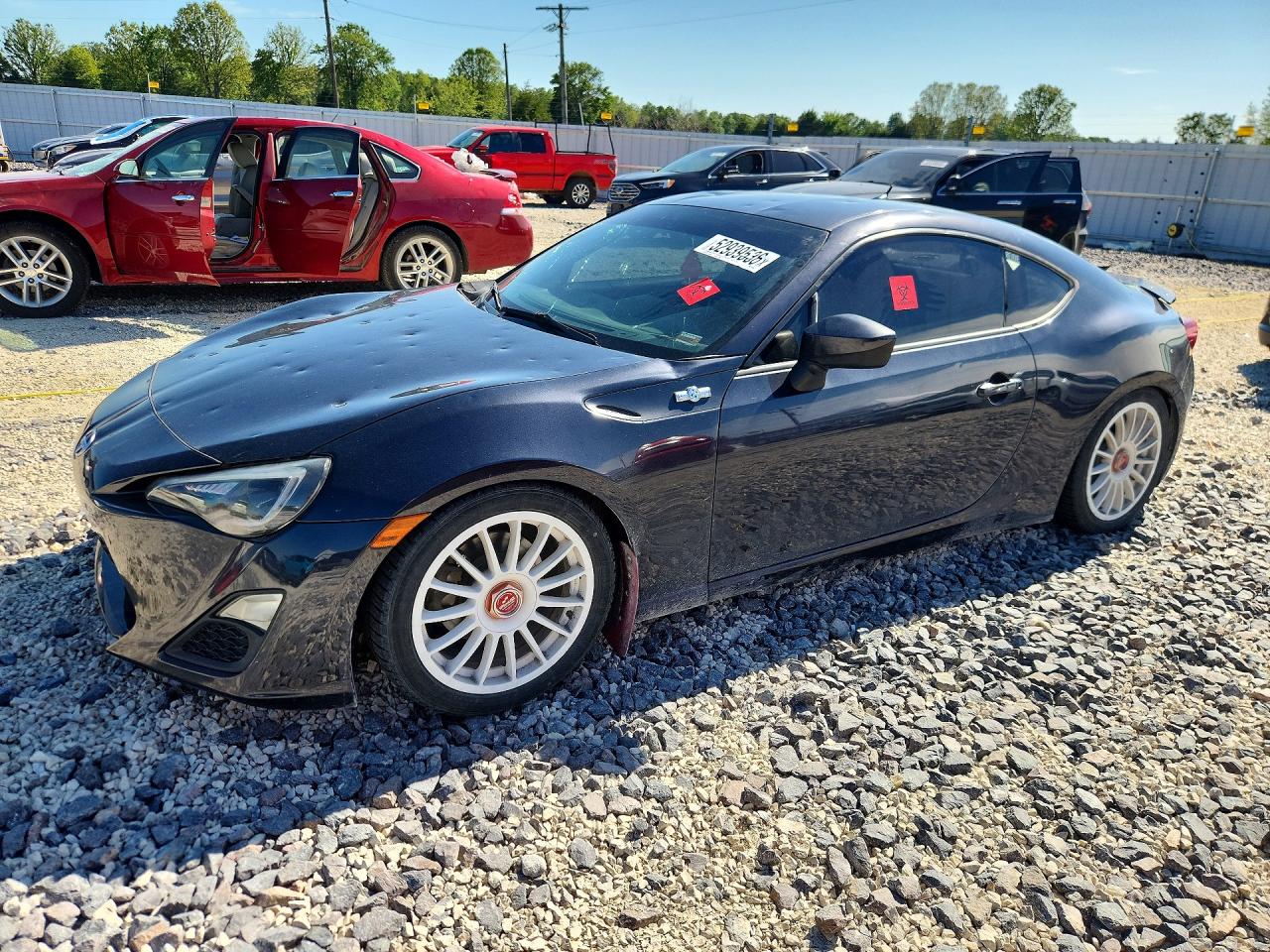 2013 Scion FR-S, VIN JF1ZNAA18D1714860 — Hail