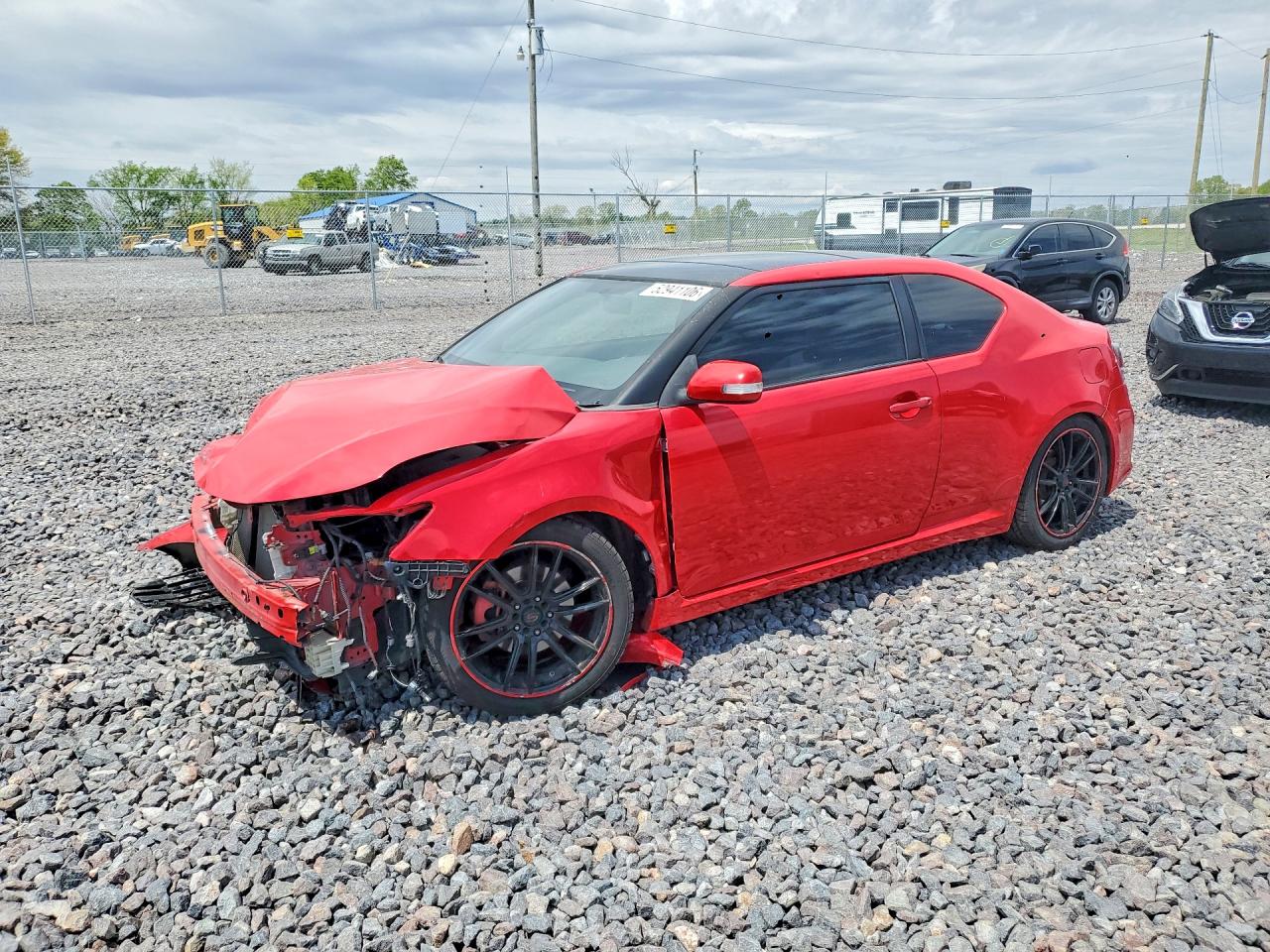 2015 Scion tC, VIN JTKJF5C70FJ002092 — Front end