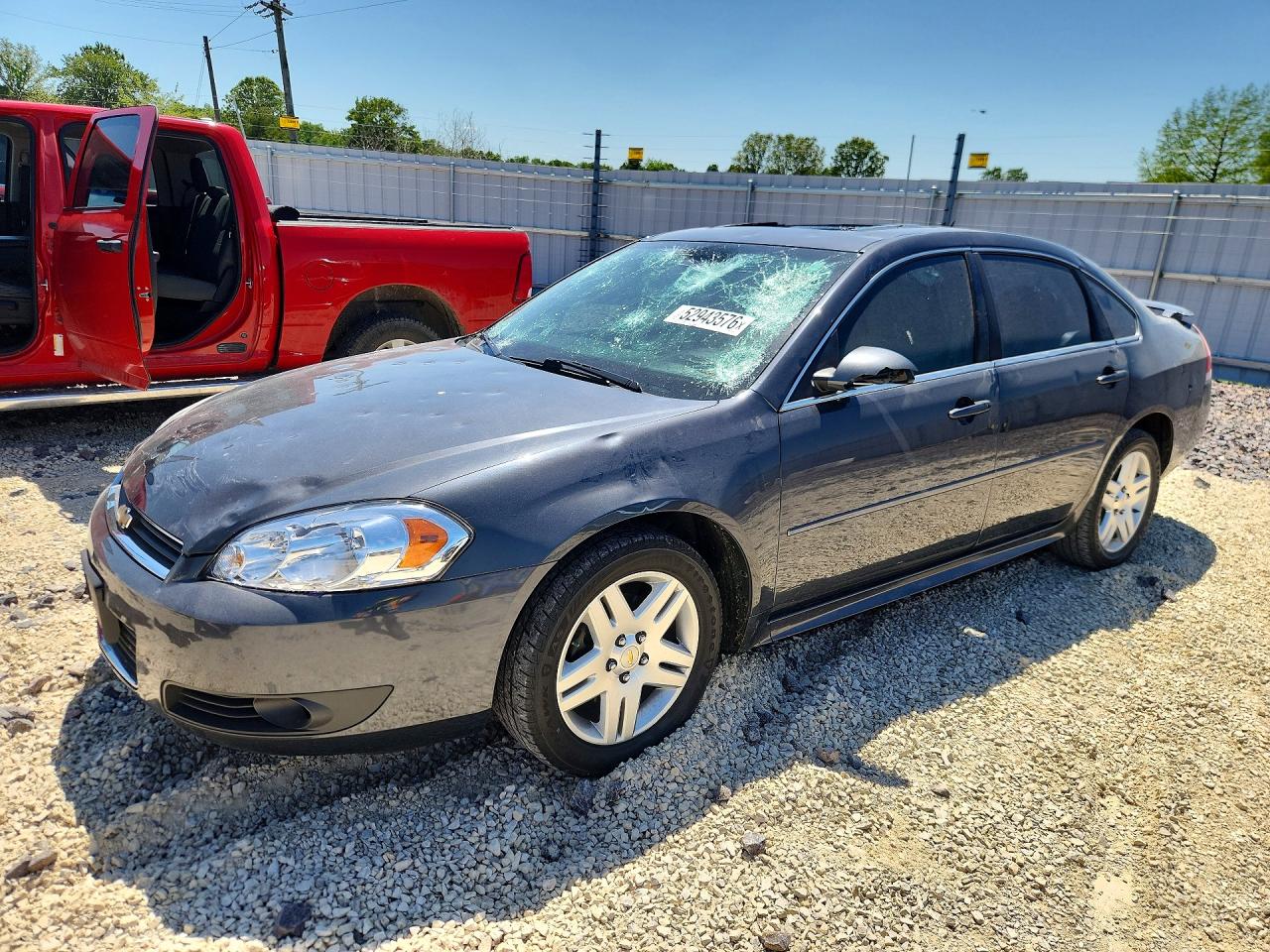 2011 Chevrolet Impala LT Fleet, VIN 2G1WG5EK7B1265205 — Hail