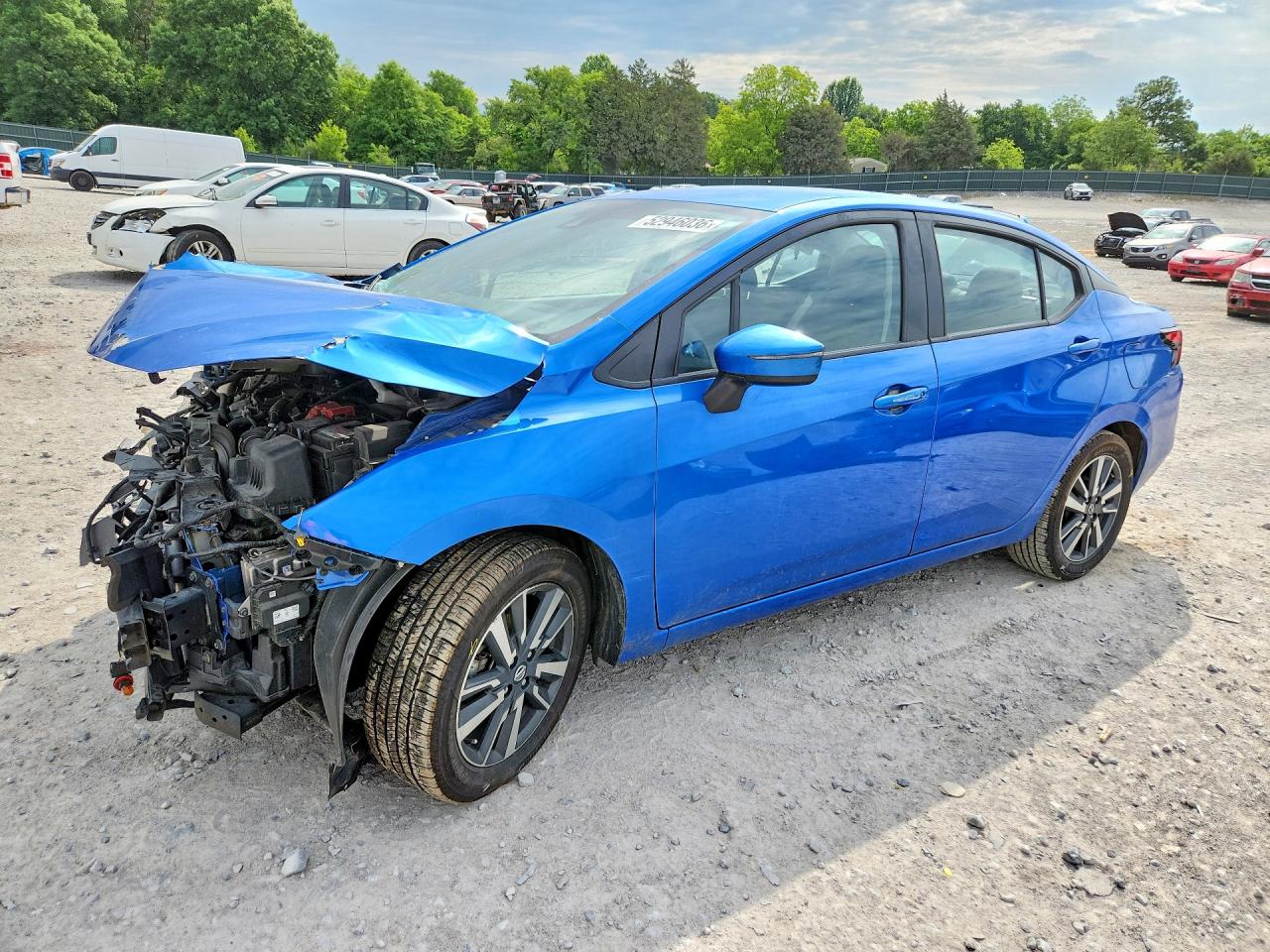 2021 Nissan Versa SV, VIN 3N1CN8EV4ML892539 — Front end