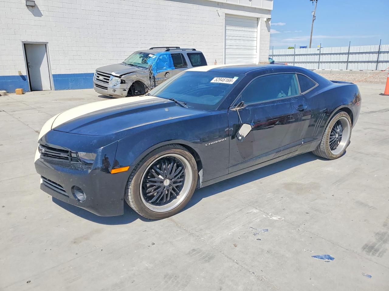 2012 Chevrolet Camaro 1LS, VIN 2G1FE1E33C9208865 — Vandalism