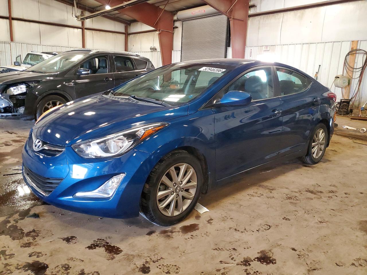 2016 Hyundai Elantra SE, VIN KMHDH4AE4GU531258 — Vandalism