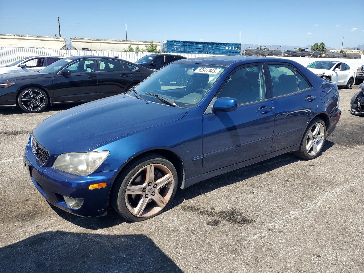 2005 Lexus IS 300, VIN JTHBD192350096302 — Minor dents and scratches