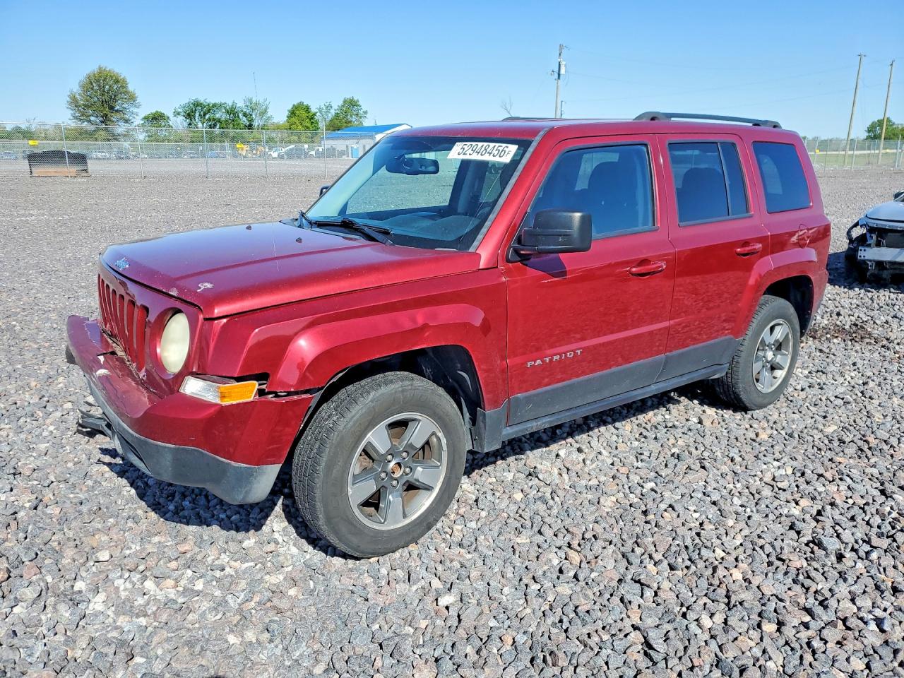 2017 Jeep Patriot Sport, VIN 1C4NJRBB0HD138387 — Front end