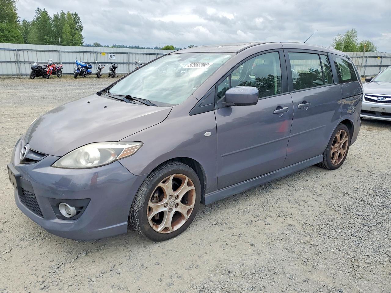 2008 Mazda 5 Sport, VIN JM1CR293780324313 — Зад