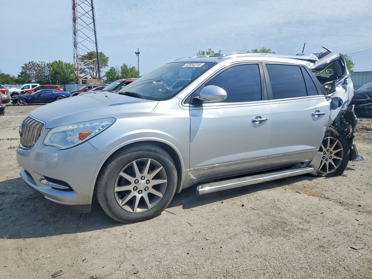 2017 Buick Enclave Leather, VIN 5GAKRBKD2HJ211279 — Зад
