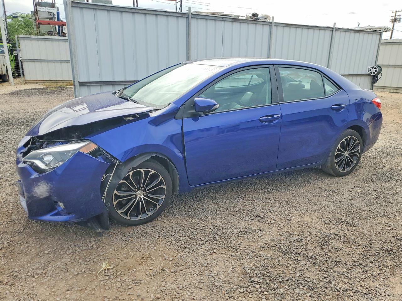 2014 Toyota Corolla S Plus, VIN 5YFBURHE5EP174970 — Front end