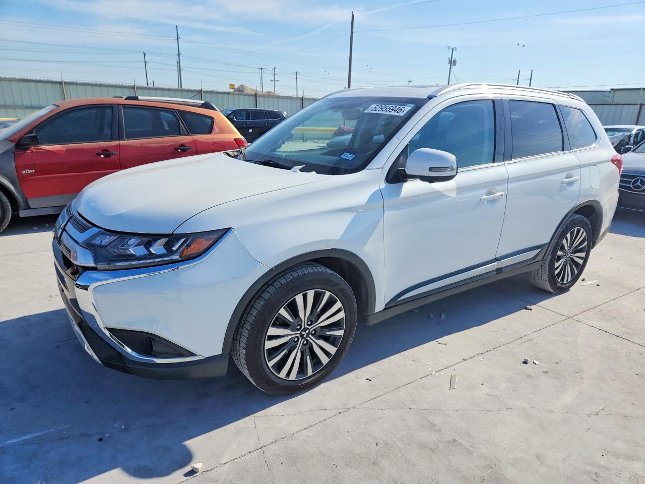 2019 Mitsubishi Outlander SE, VIN JA4AD3A34KZ007710 — Hail