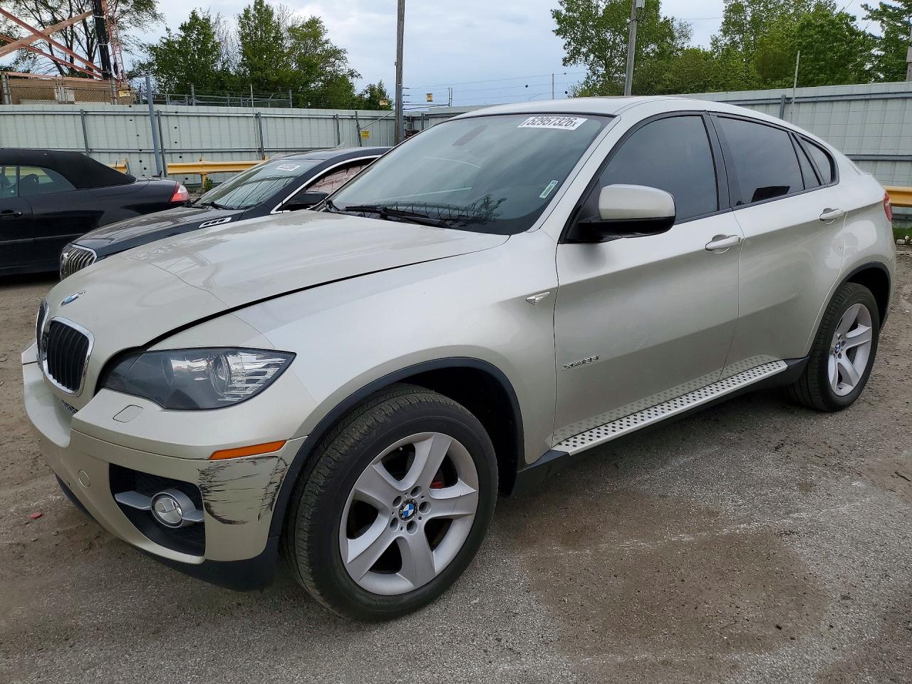 2011 BMW X6 35i, VIN 5UXFG2C54BLX07384 — Перед