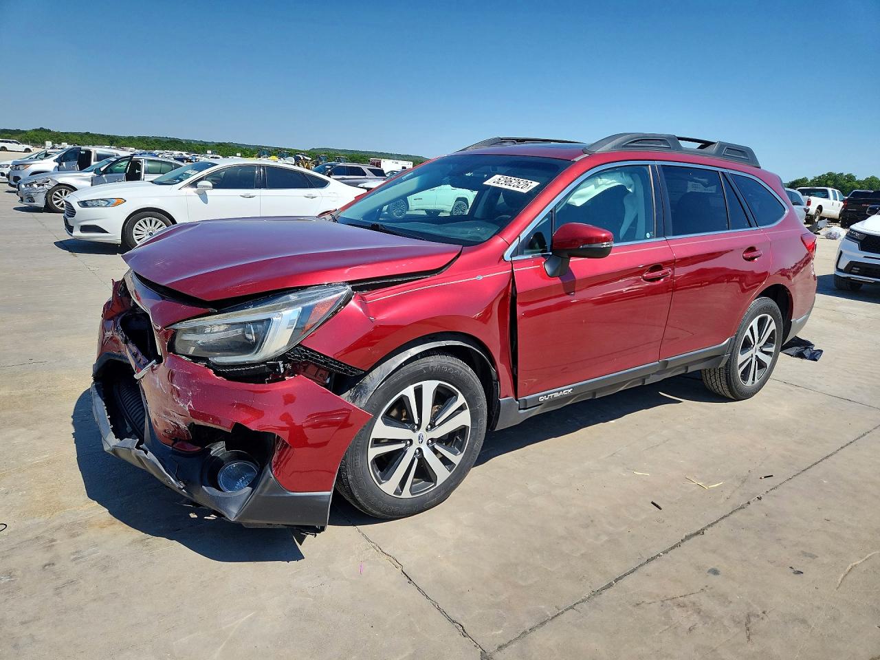 2019 Subaru Outback Limited, VIN 4S4BSANC1K3371354 — Front end