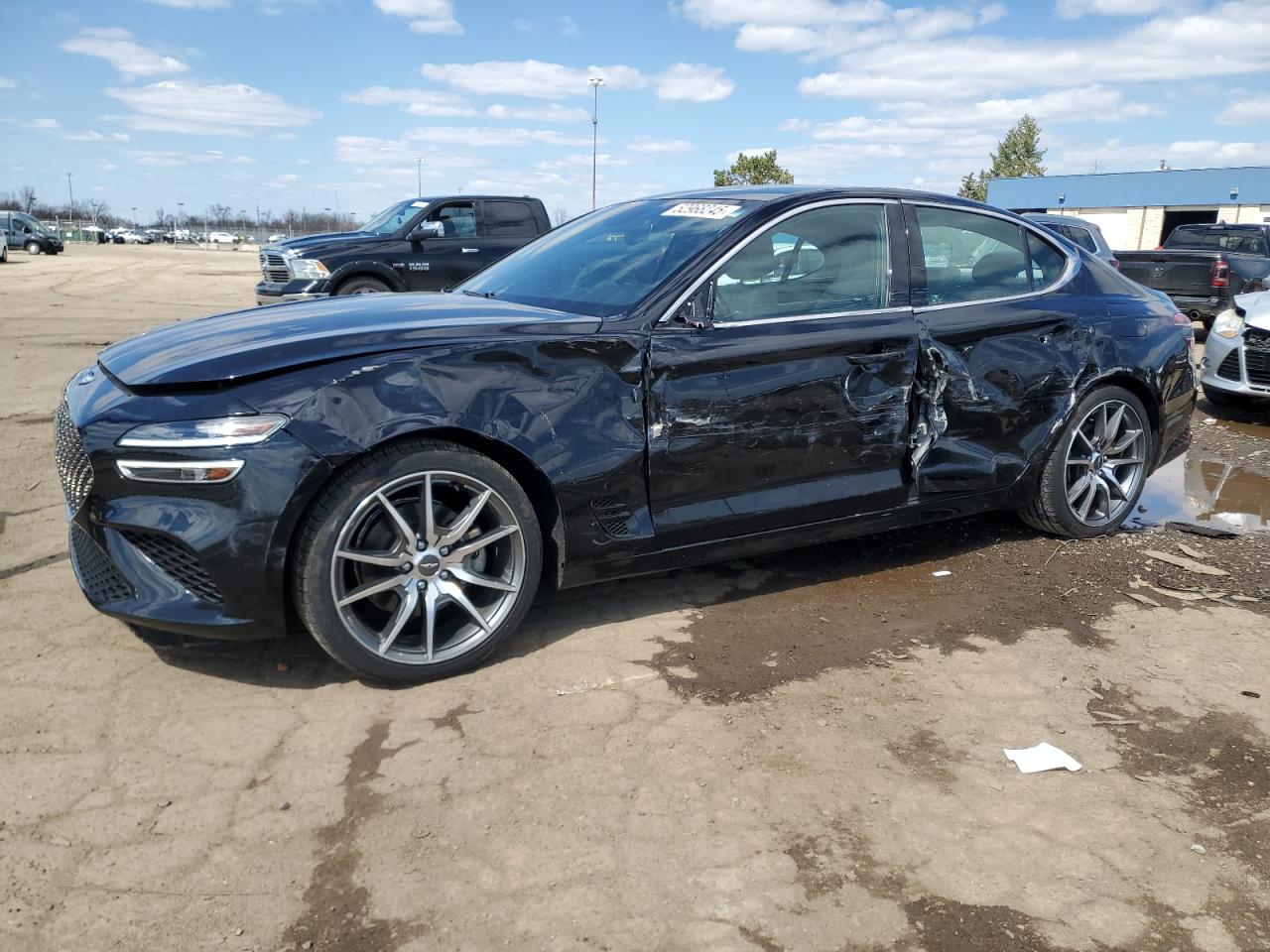 2023 Genesis G70 2.0T, VIN KMTG34TA4PU121426 — All over