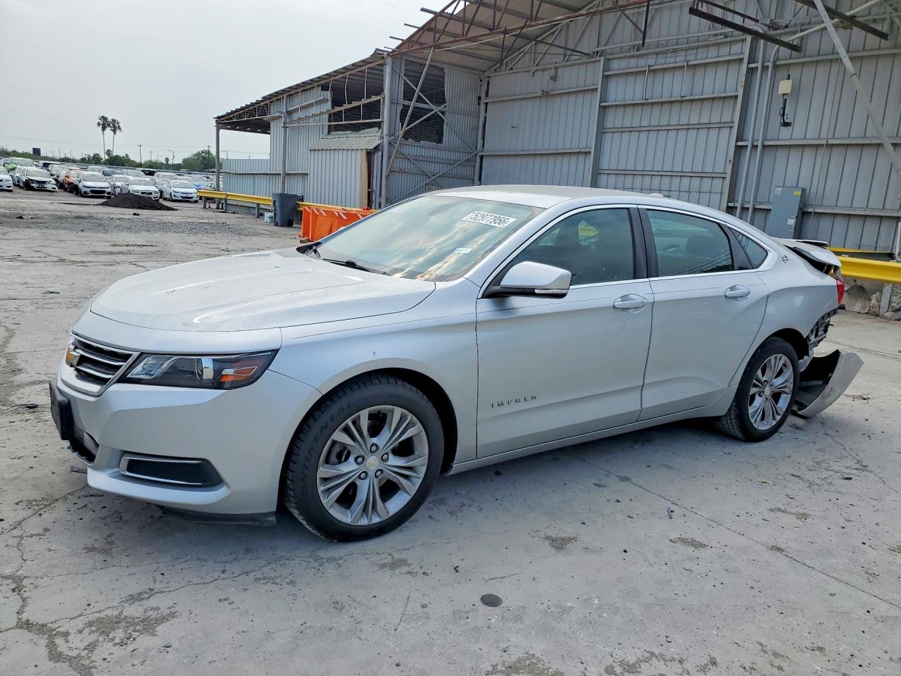 2015 Chevrolet Impala LT, VIN 2G1125S33F9102600 — Rear end