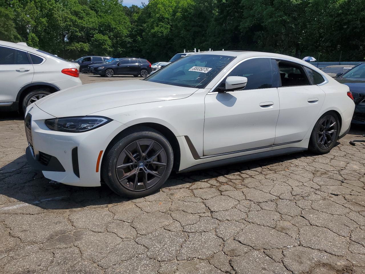 2024 BMW i4 eDrive35, VIN WBY43AW0XRFR52034 — Rear end