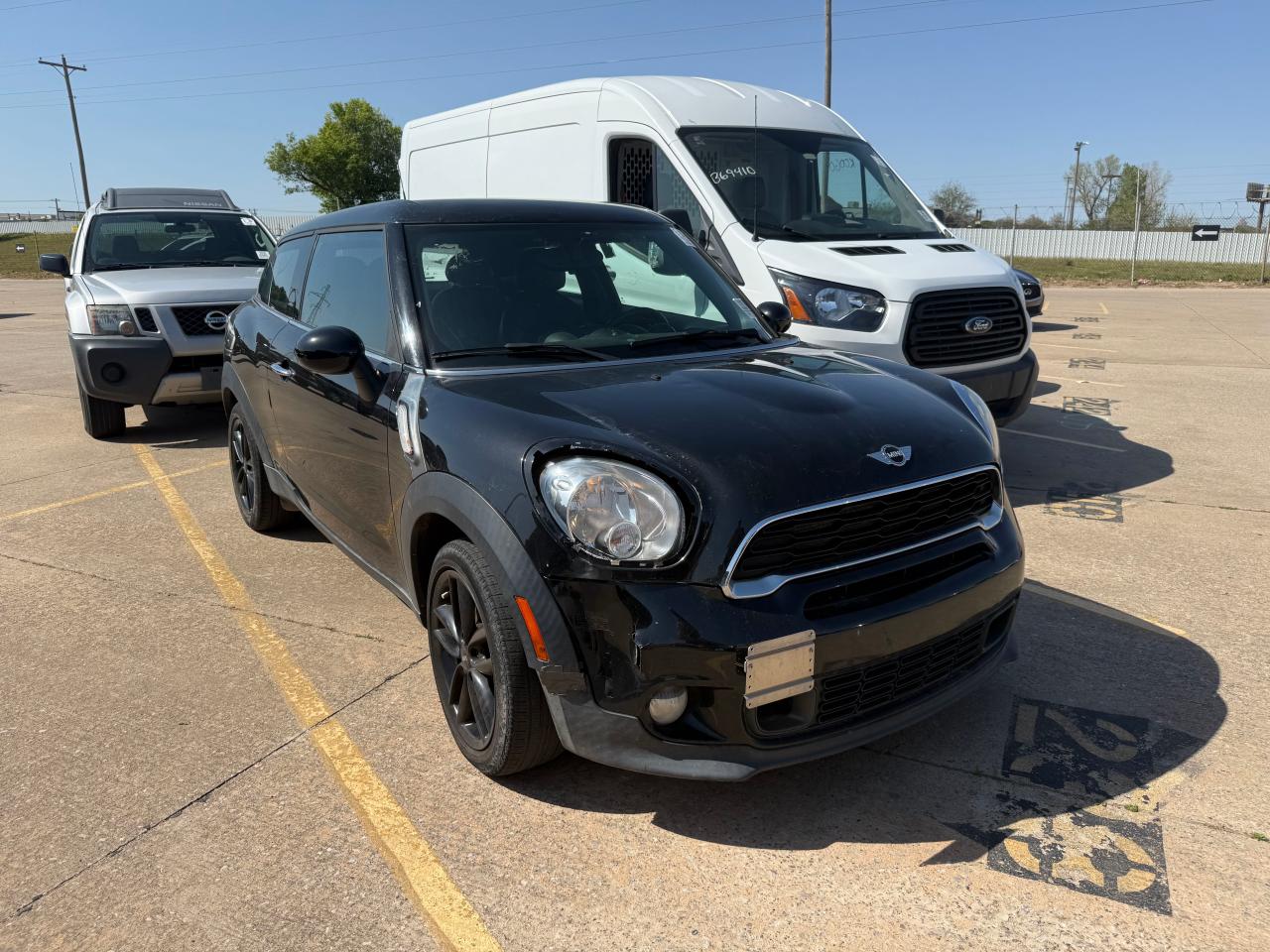 2014 MINI Paceman S, VIN WMWSS5C50EWN66880 — Front end