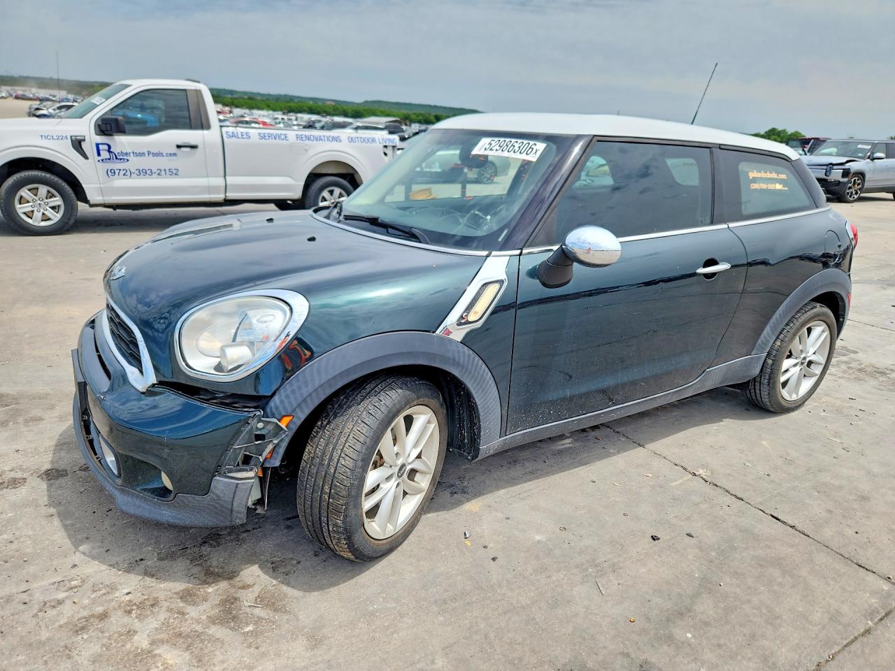 2013 MINI Paceman S, VIN WMWSS5C50DWN66621 — Front end