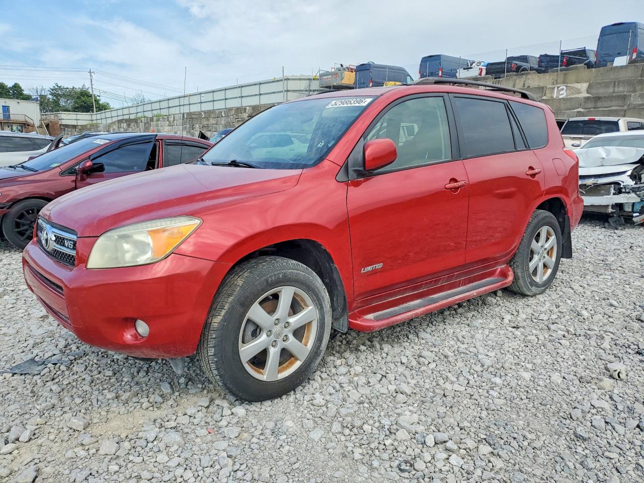 2006 Toyota RAV4 Limited, VIN JTMZK31VX65001679 — Rear end