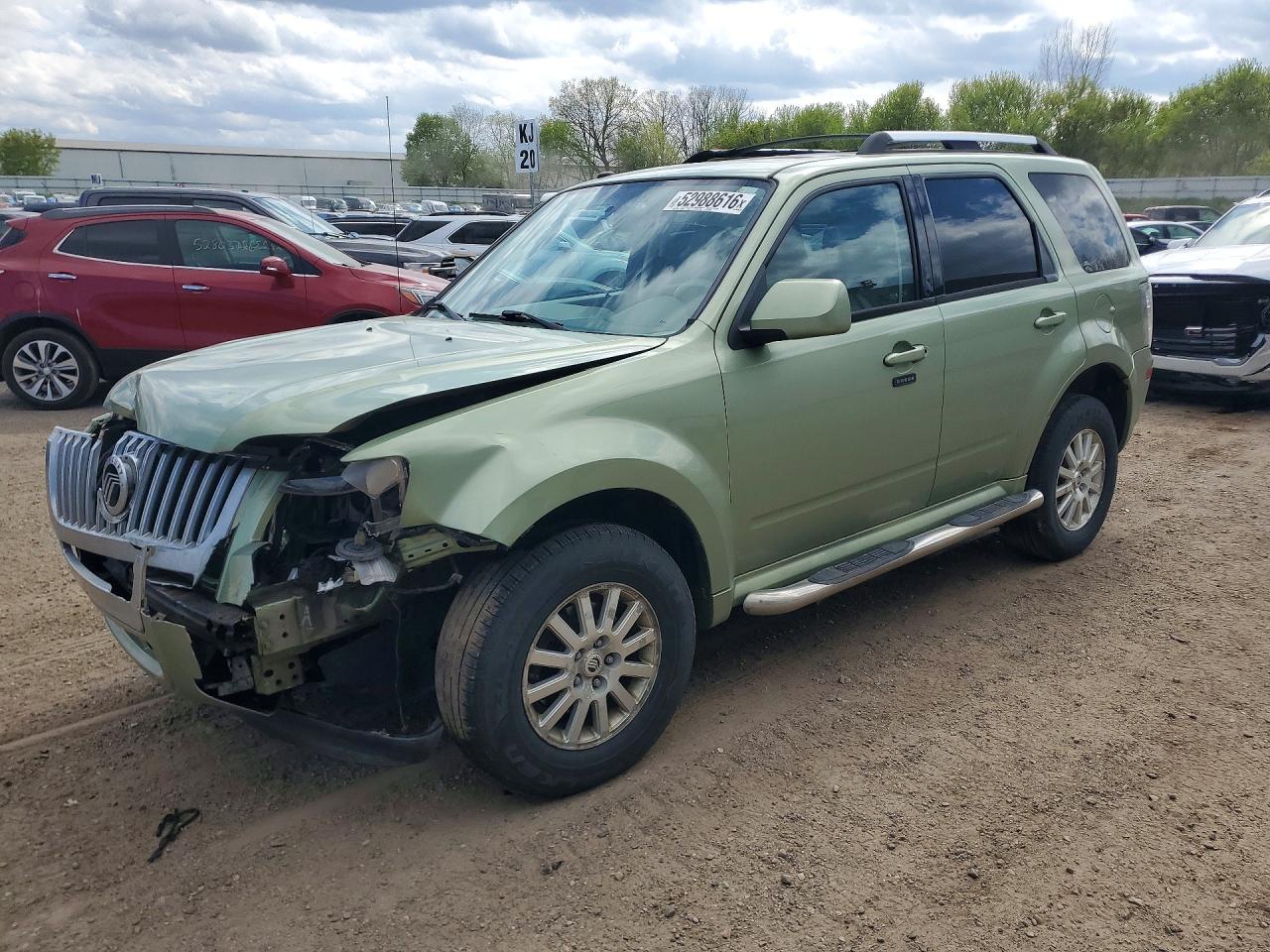 2010 Mercury Mariner Premier, VIN 4M2CN9HG0AKJ04007 — Front end