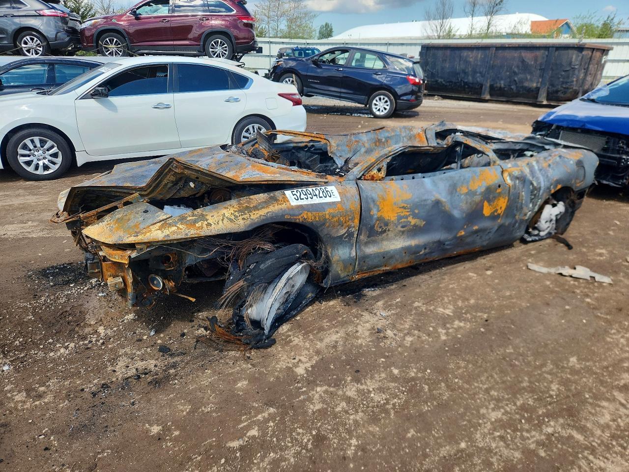 1995 Ford Probe, VIN 1ZVLT22B1S5111318 — Burn