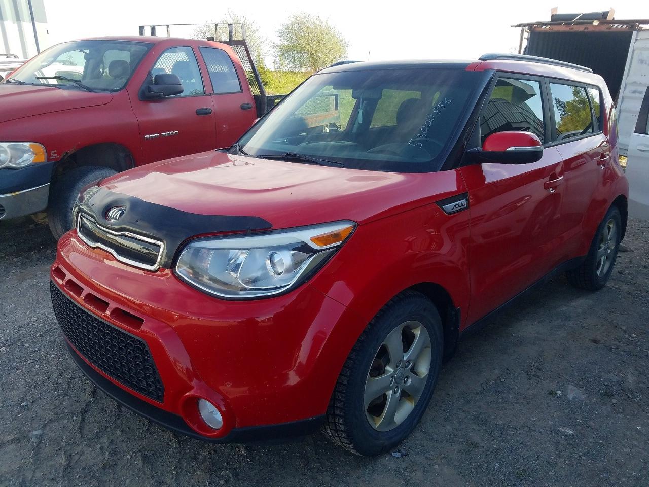 2015 Kia Soul +, VIN KNDJP3A58F7799814 — Rear end