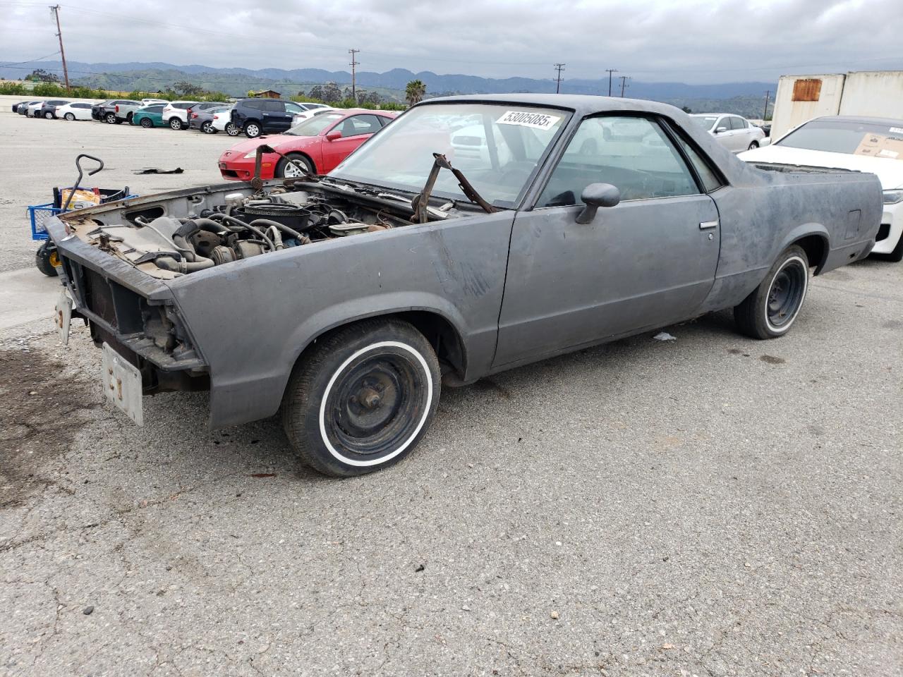 1981 Chevrolet El Camino, VIN 1GCCW80J5BR448204 — Front end