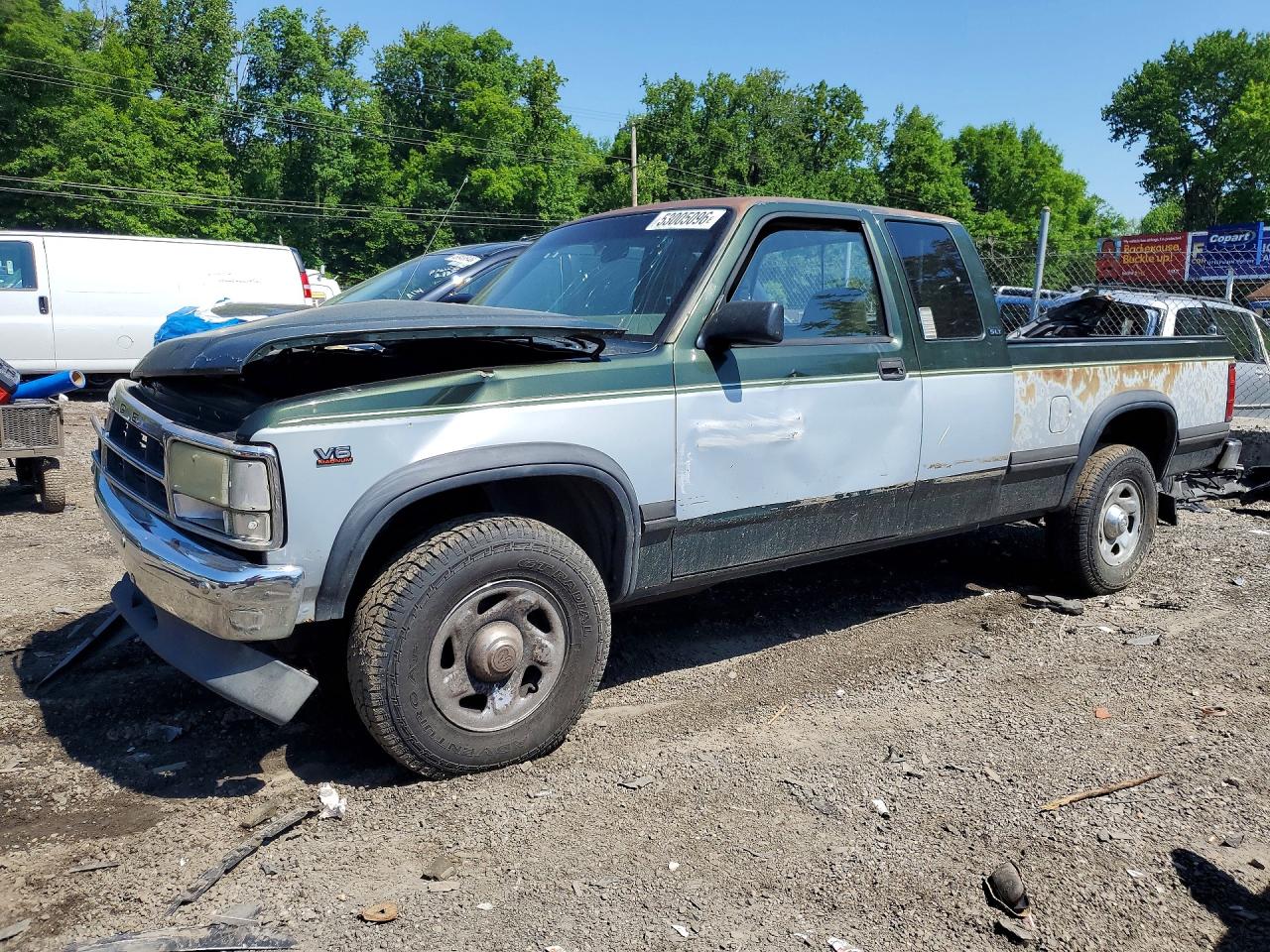 1996 Dodge Dakota, VIN 1B7GG23X1TS551304 — Перед