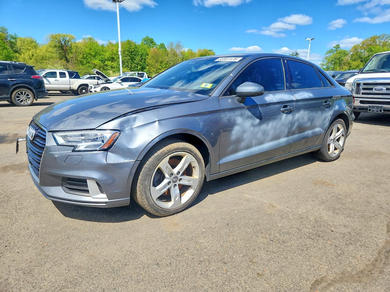 2018 Audi A3 Premium, VIN WAUB8GFF2J1044208 — Vandalism