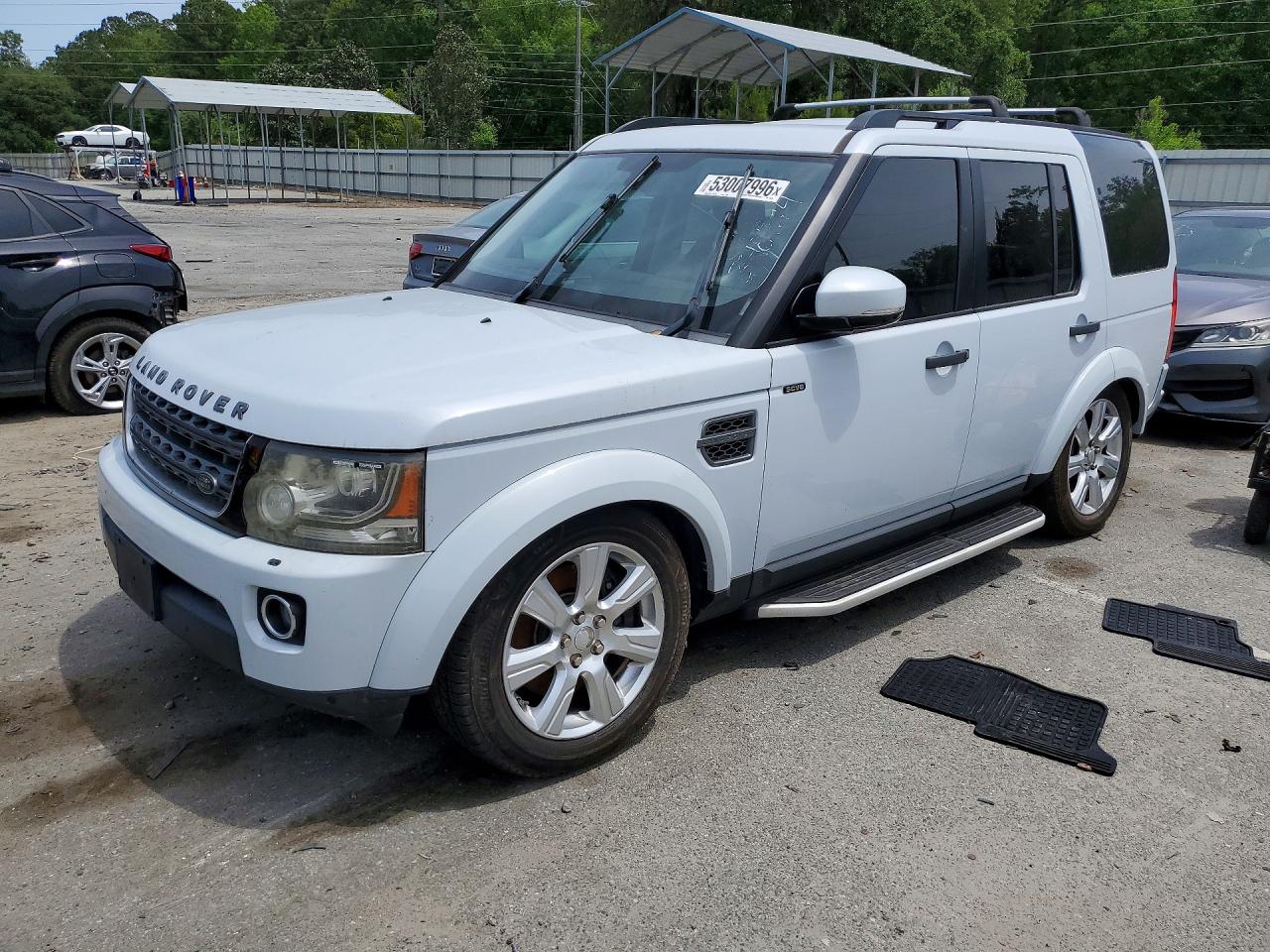 2015 Land Rover LR4 HSE, VIN SALAG2V69FA764420 — Normal wear
