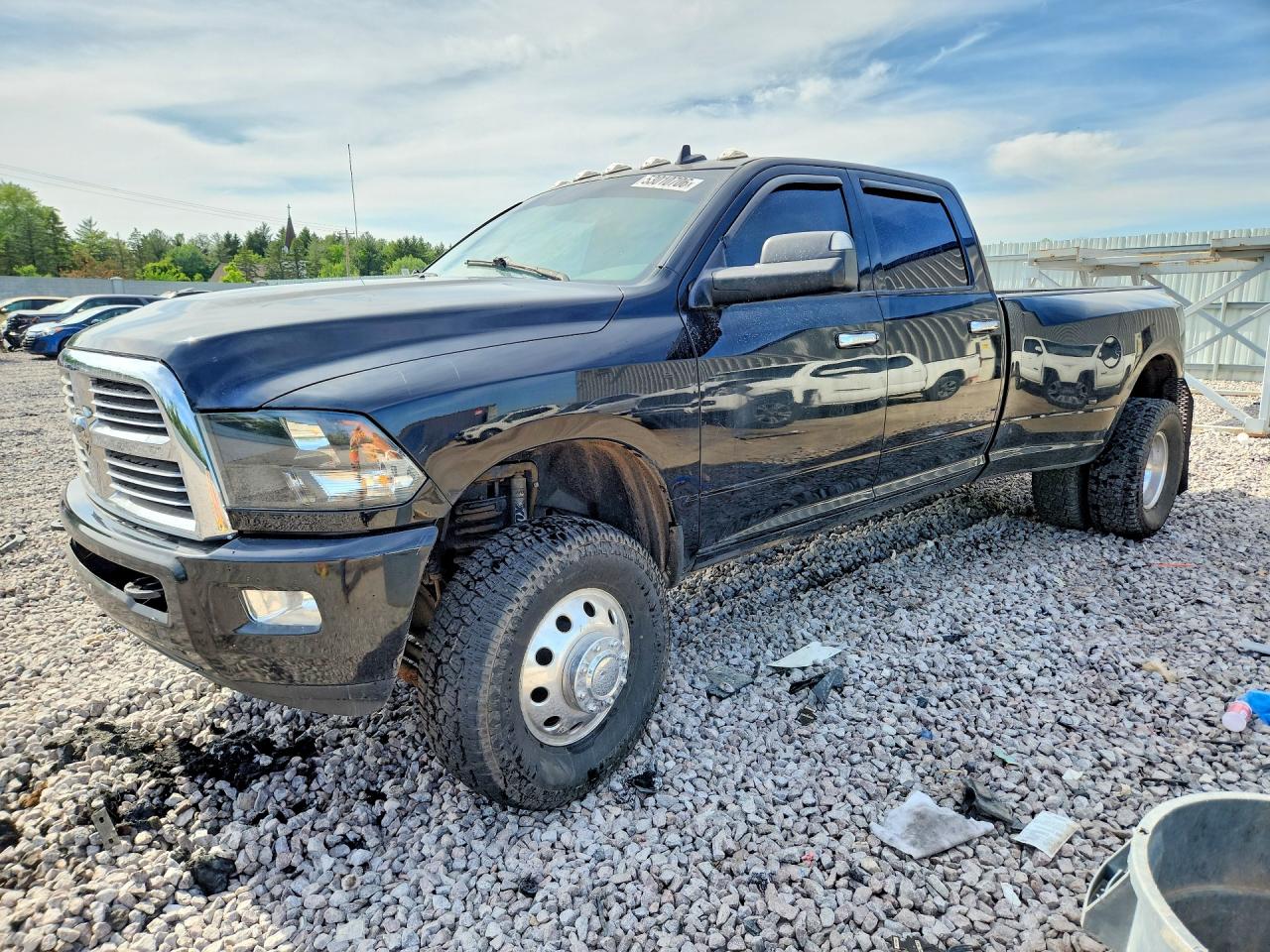 2015 Ram 3500 Big Horn, VIN 3C63RRHL9FG535264 — Вандализм