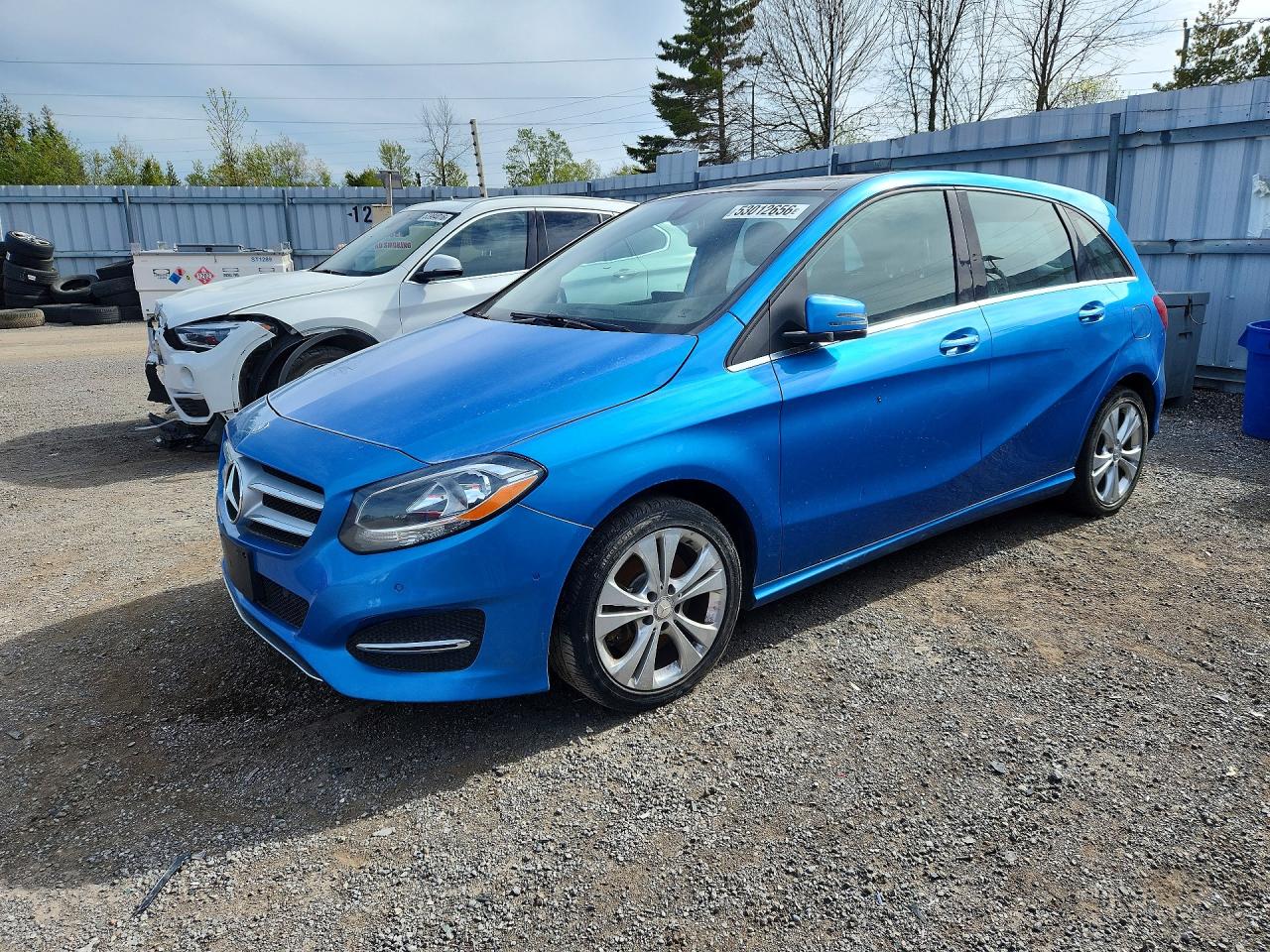 2015 Mercedes-Benz B Electric Drive, VIN WDDMH4GB5FJ332582 — Undercarriage