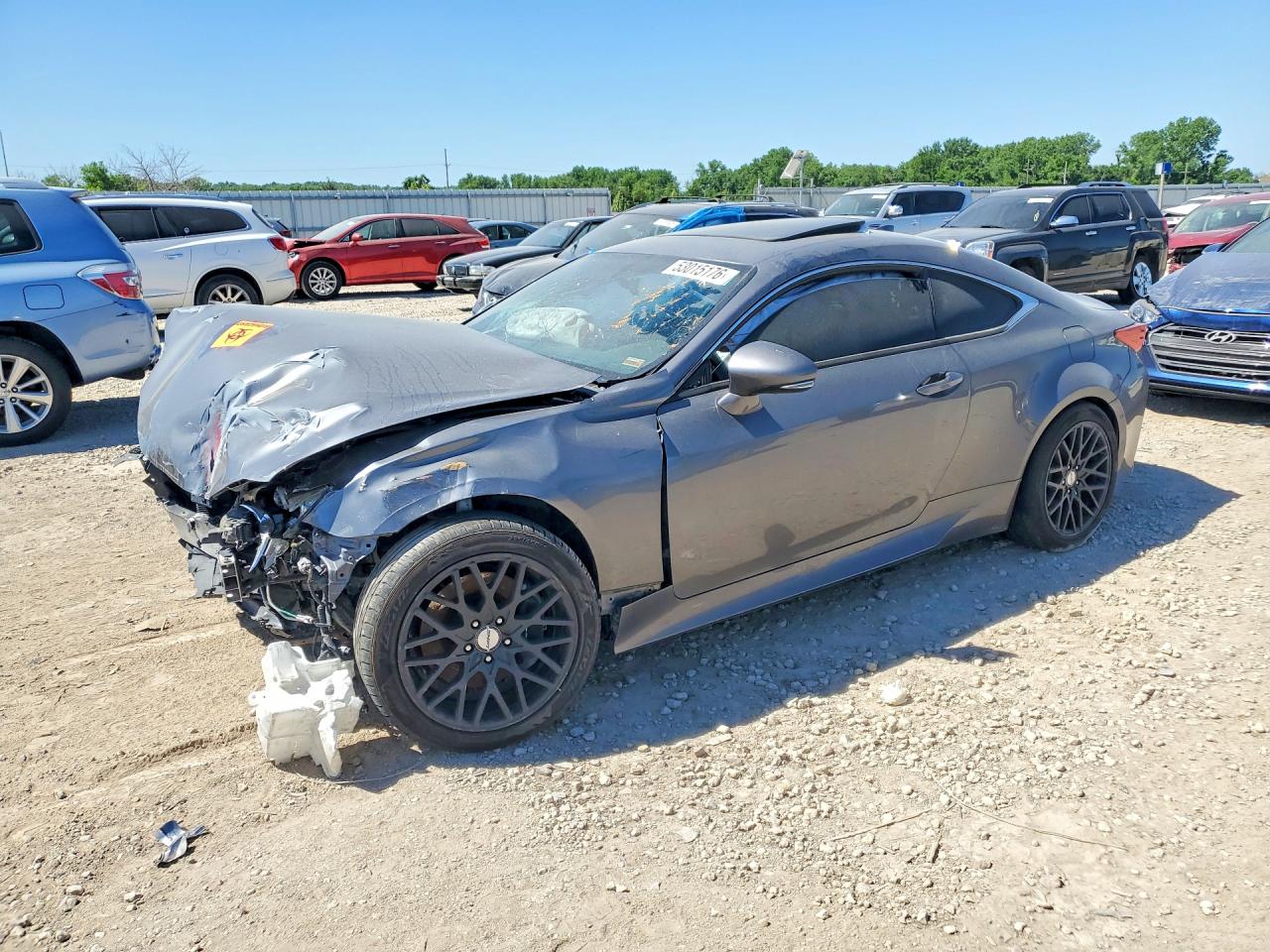 2015 Lexus RC 350 F Sport, VIN JTHSE5BC3F5001362 — Перед