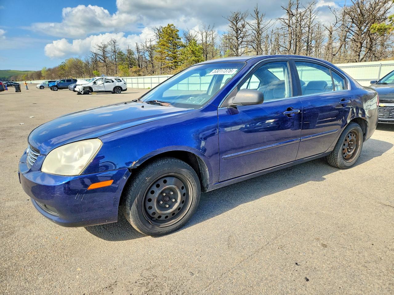 2006 Kia Optima LX, VIN KNAGE123865042518 — Перед