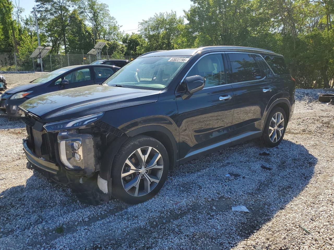 2020 Hyundai Palisade SEL, VIN KM8R4DHE8LU150966 — Front end