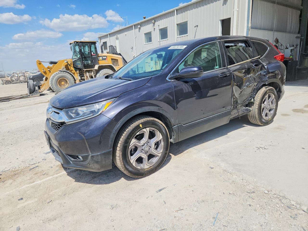 2019 Honda CR-V EX, VIN 7FARW2H53KE059943 — Бок