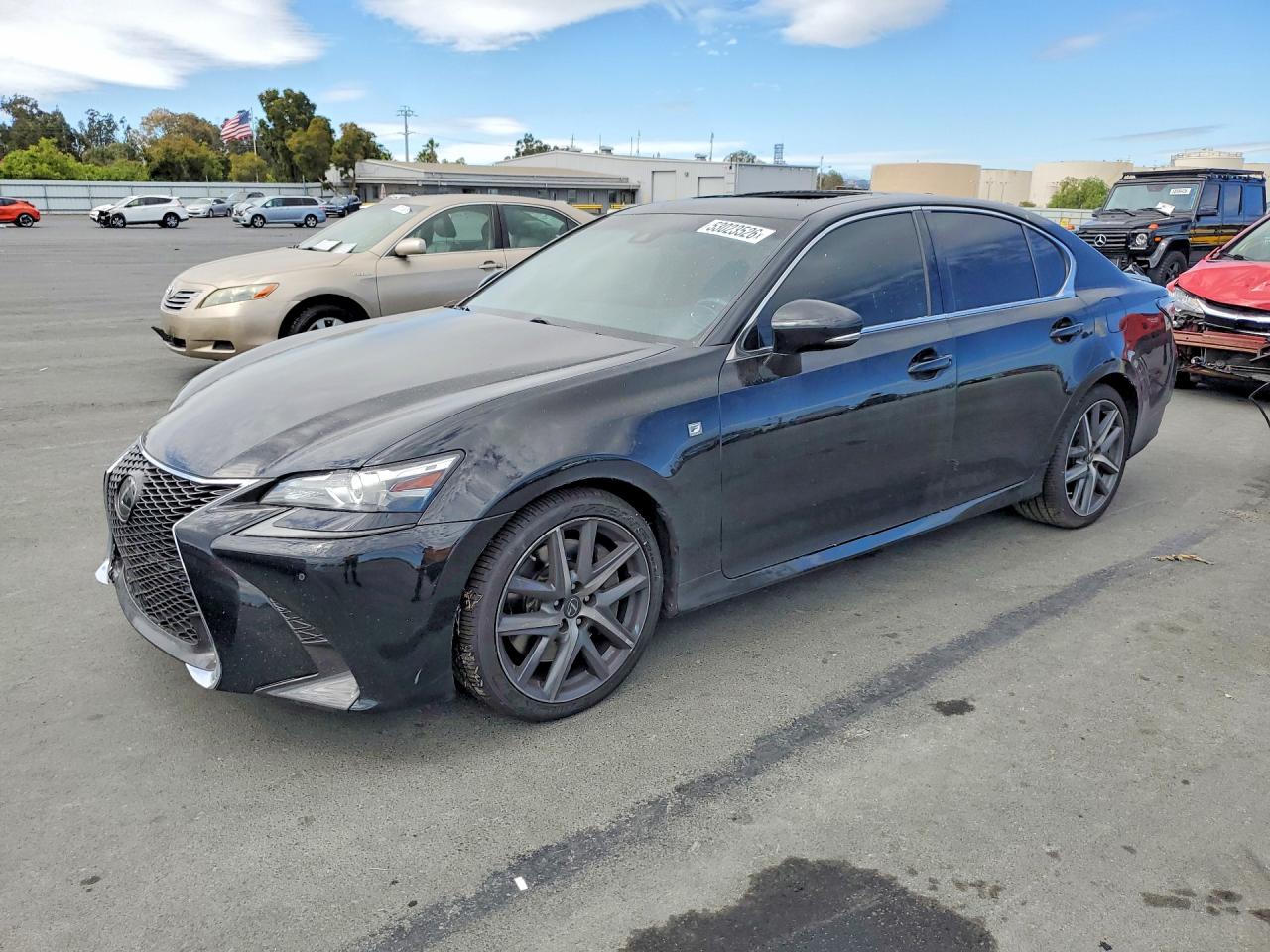 2016 Lexus GS 350 F Sport, VIN JTHBZ1BL7GA005873 — Вандализм