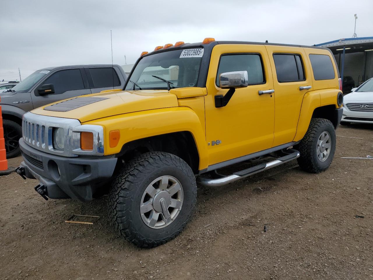 2006 Hummer H3, VIN 5GTDN136468181468 — Vandalism