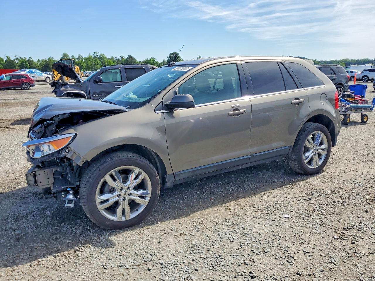 2013 Ford Edge Limited, VIN 2FMDK3KC7DBE15921 — Front end