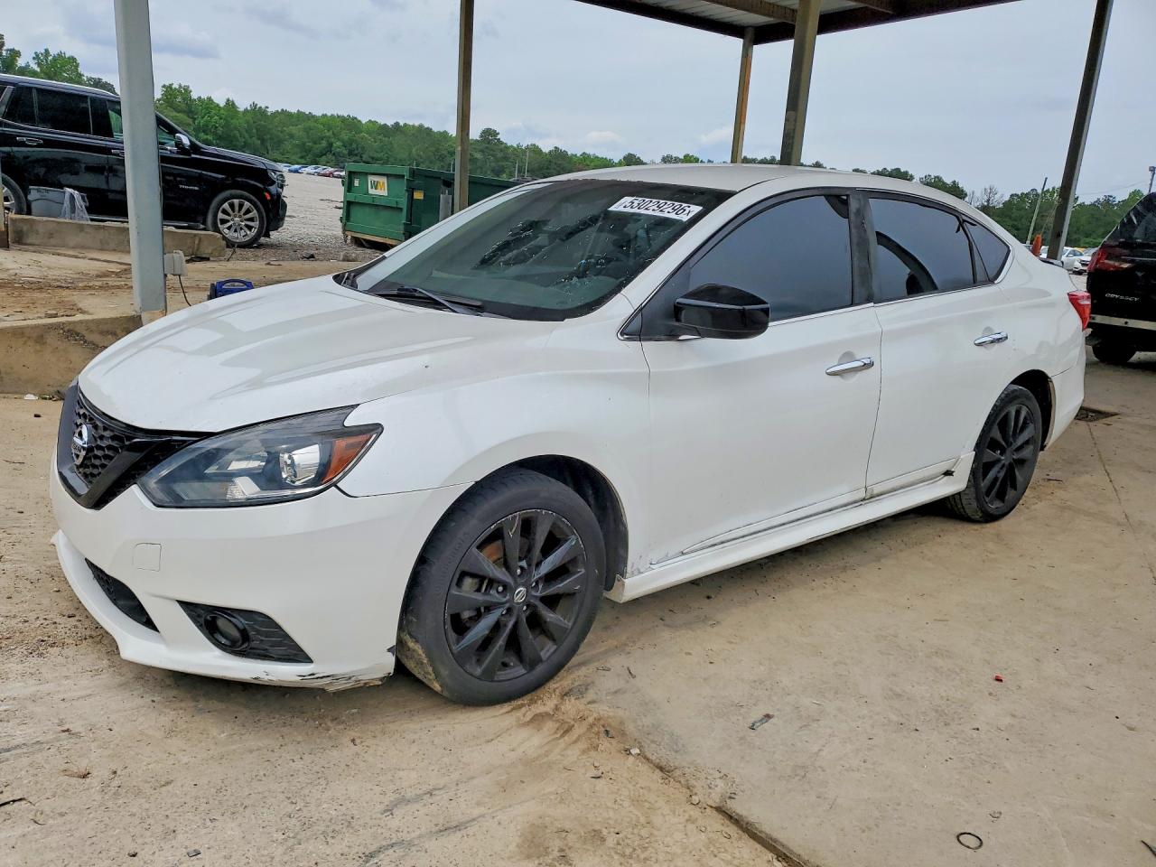 2018 Nissan Sentra SV, VIN 3N1AB7AP4JY245994 — Front end