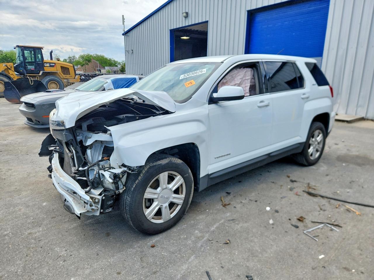 2016 GMC Terrain SLE, VIN 2GKFLSEK5G6346753 — Front end