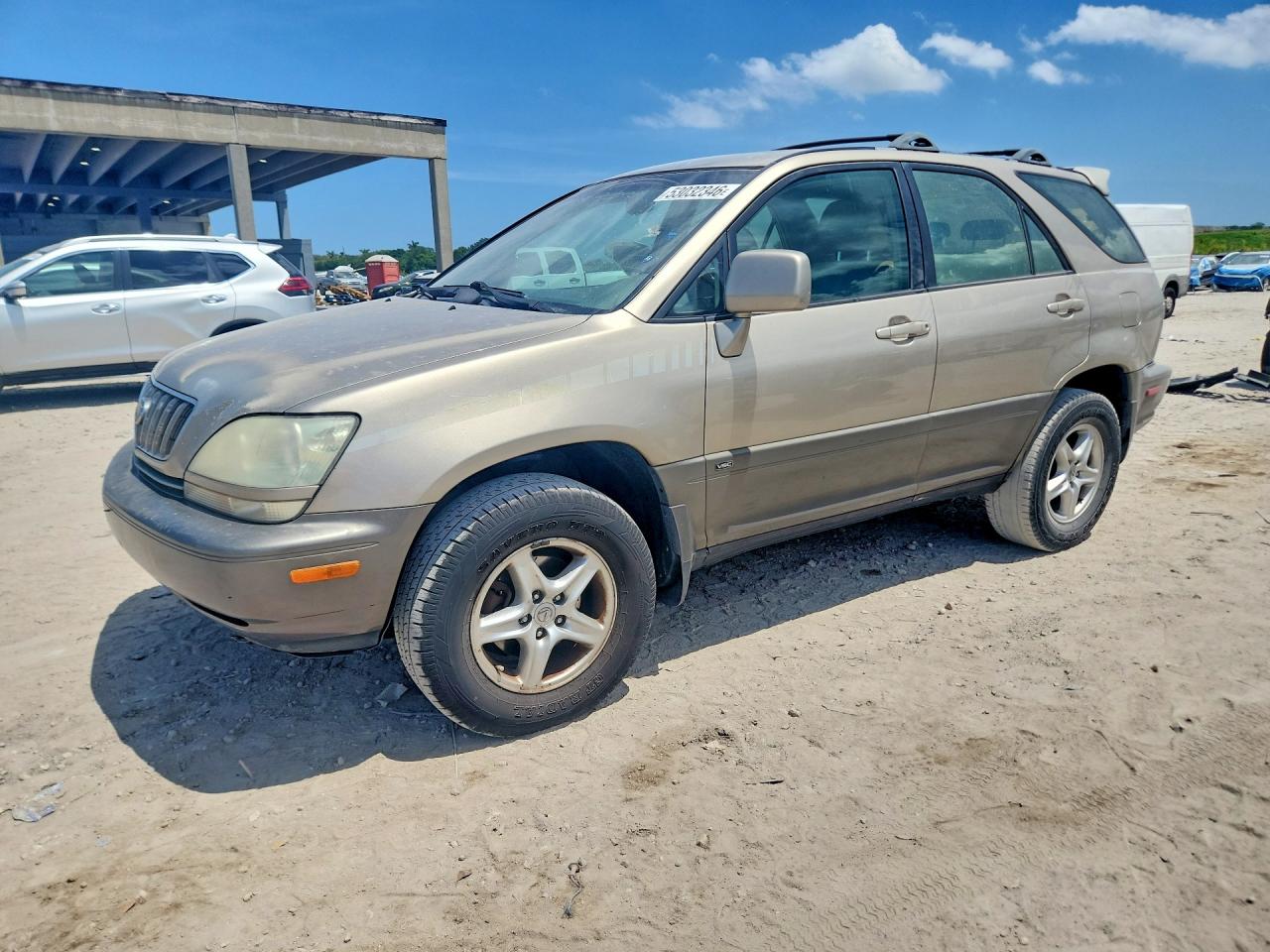 2002 Lexus RX 300, VIN JTJHF10U720267355 — Front end