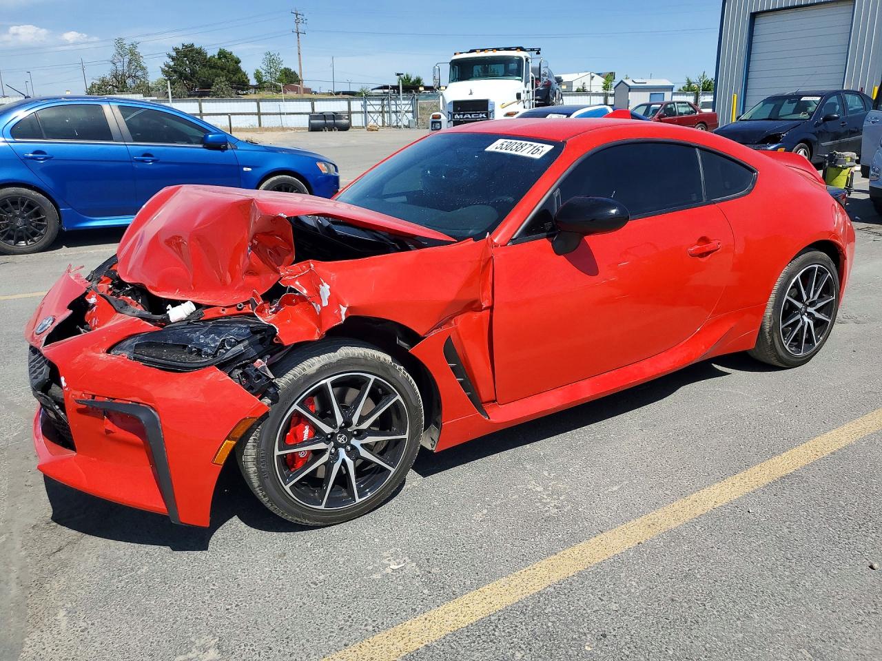 2025 Toyota 86 Premium, VIN JF1ZNBE12S8753092 — Front end