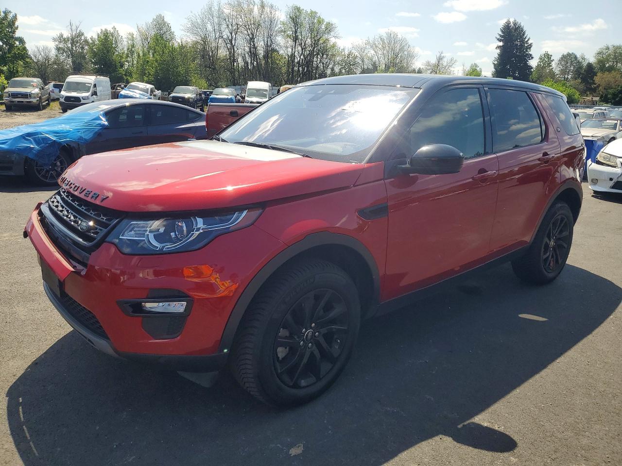 2017 Land Rover Discovery Sport HSE, VIN SALCR2BG7HH703514 — Front end