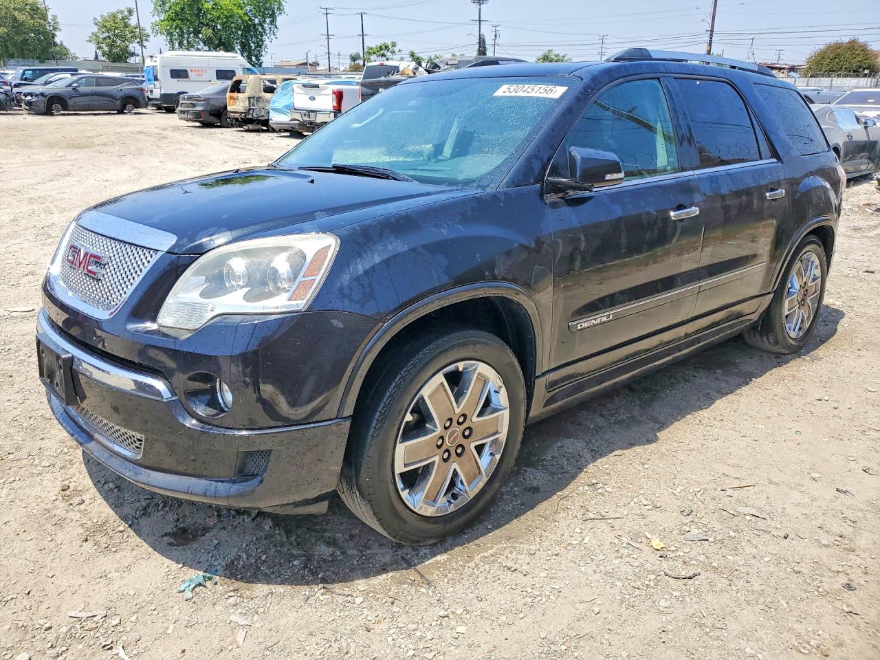2012 GMC Acadia Denali, VIN 1GKKRTED5CJ284692 — Rear end