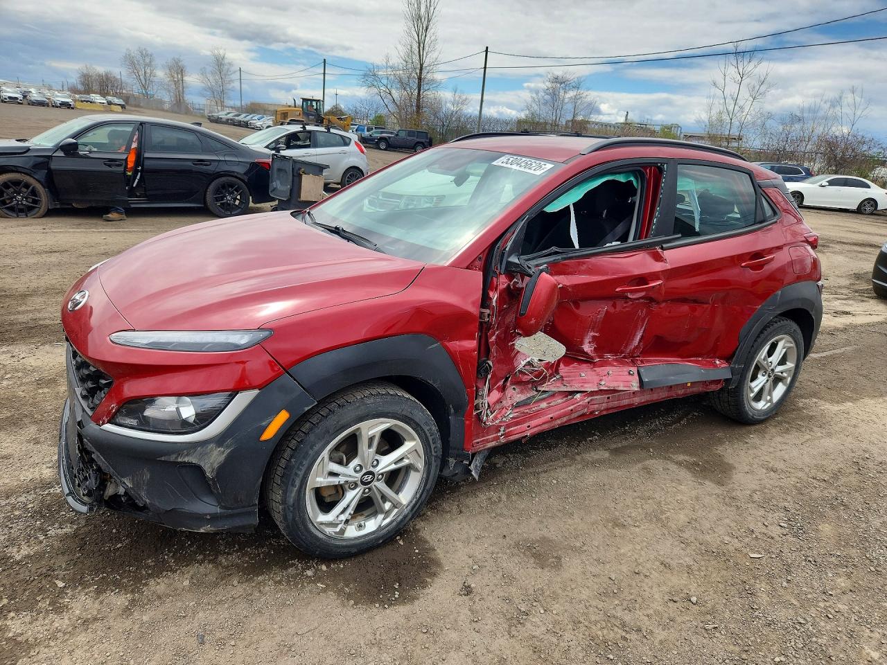 2022 Hyundai Kona SE, VIN KM8K22AB6NU795663 — Side