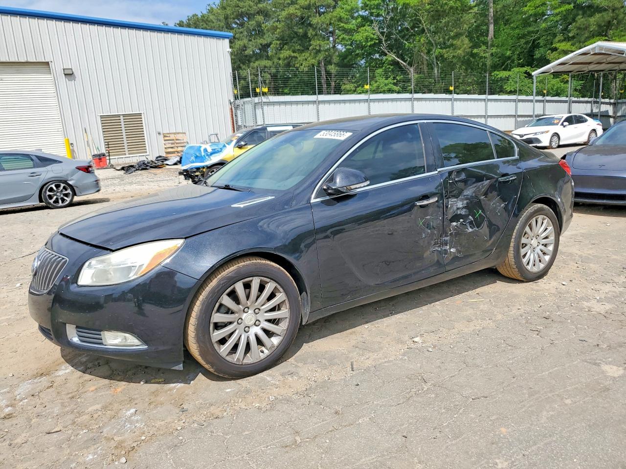 2013 Buick Regal Turbo Premium 1, VIN 2G4GS5EV4D9250181 — Бок